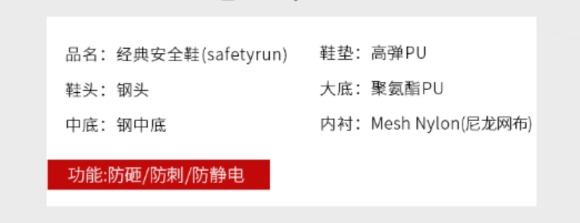 安全鞋safetyrun(图1)
